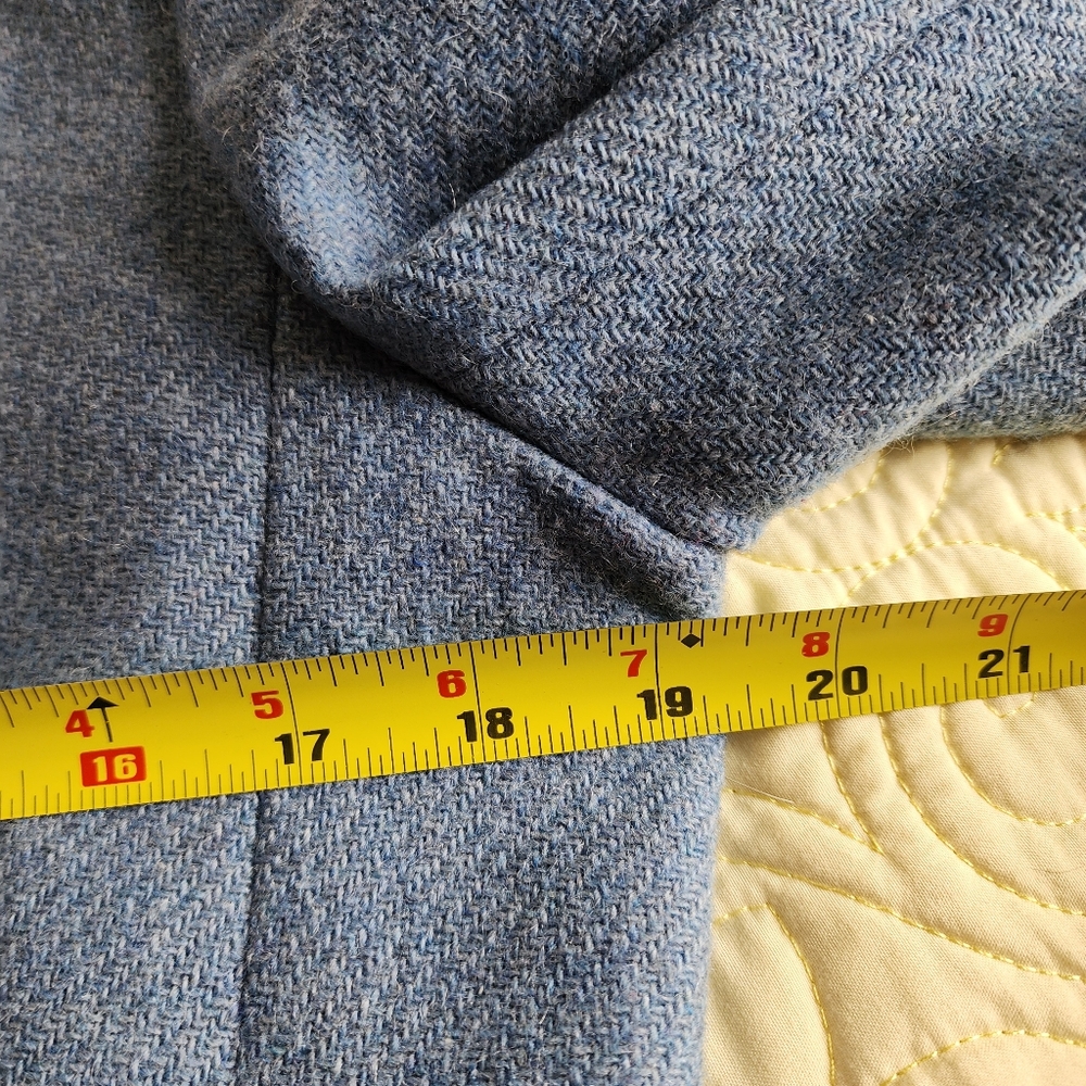 Lands' End Light Blue Blazer sz 10 - Picture 11 of 15